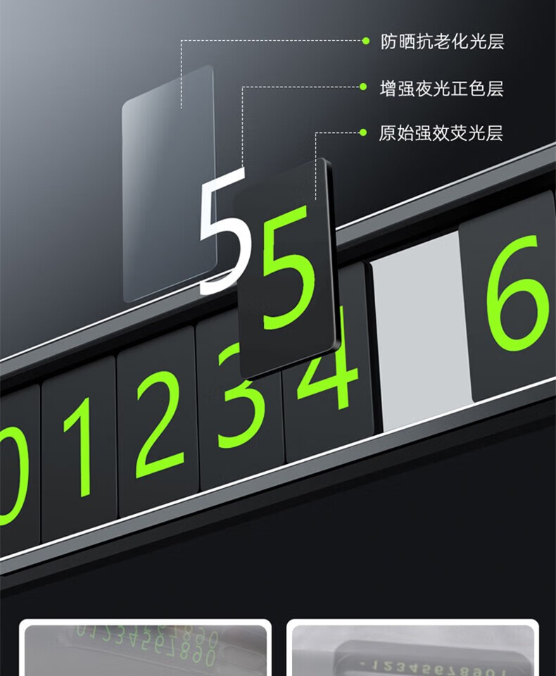 颐电 车载支架 充电线 车充 手机挂绳 停车牌 财神车载数码五件套 AD-3542