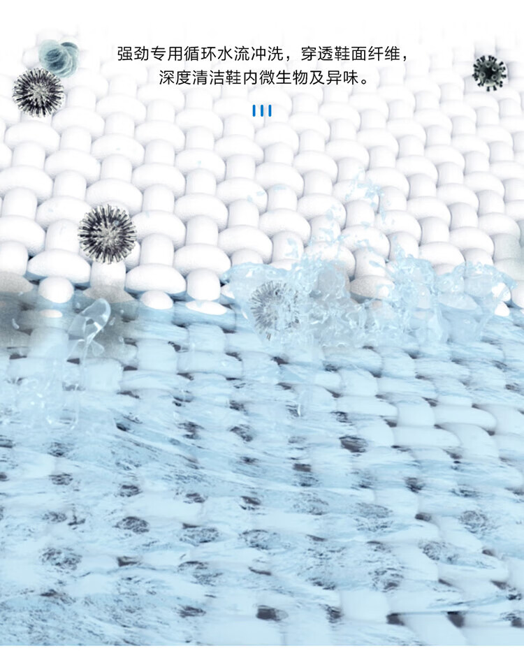 海尔（Haier）3.3KG波轮洗衣机多功能迷你全自动洗鞋机桶自洁360°洁净洗涮免拆鞋带 洗脱一体XQ1-J158
