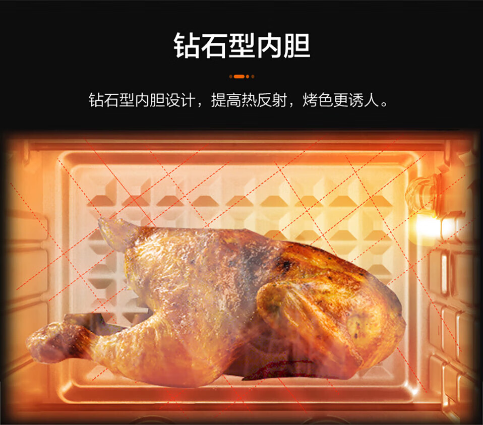 格兰仕（Galanz）电烤箱多功能家用小型电烤箱 烘焙烘烤蛋糕面包?? TQH-44L
