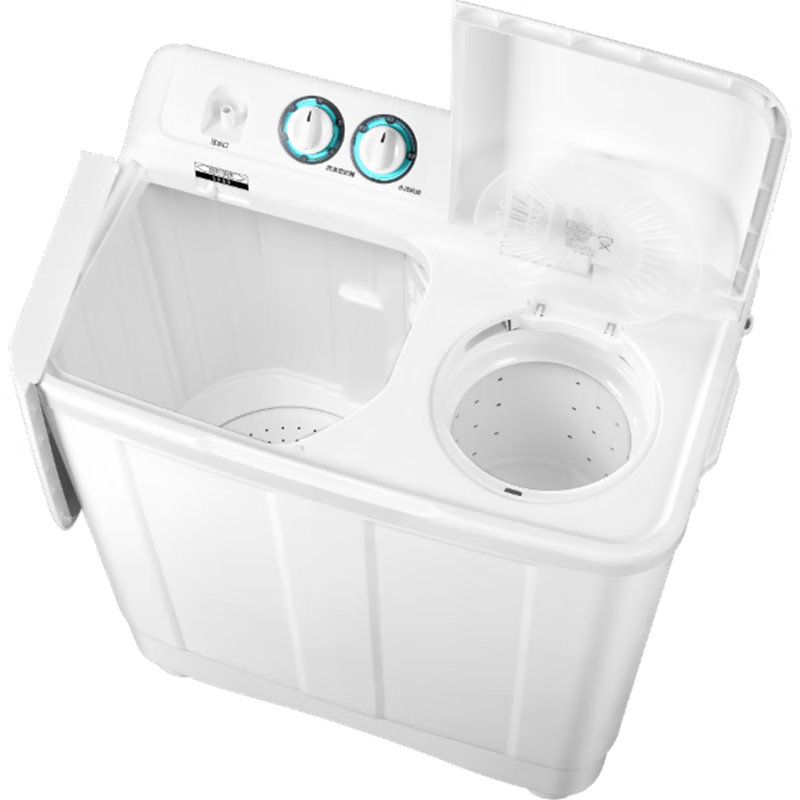 海尔（Haier）9公斤大容量家用半自动洗衣机洗脱一体迷你小型双桶商用洗衣甩干 XPB90-197BS