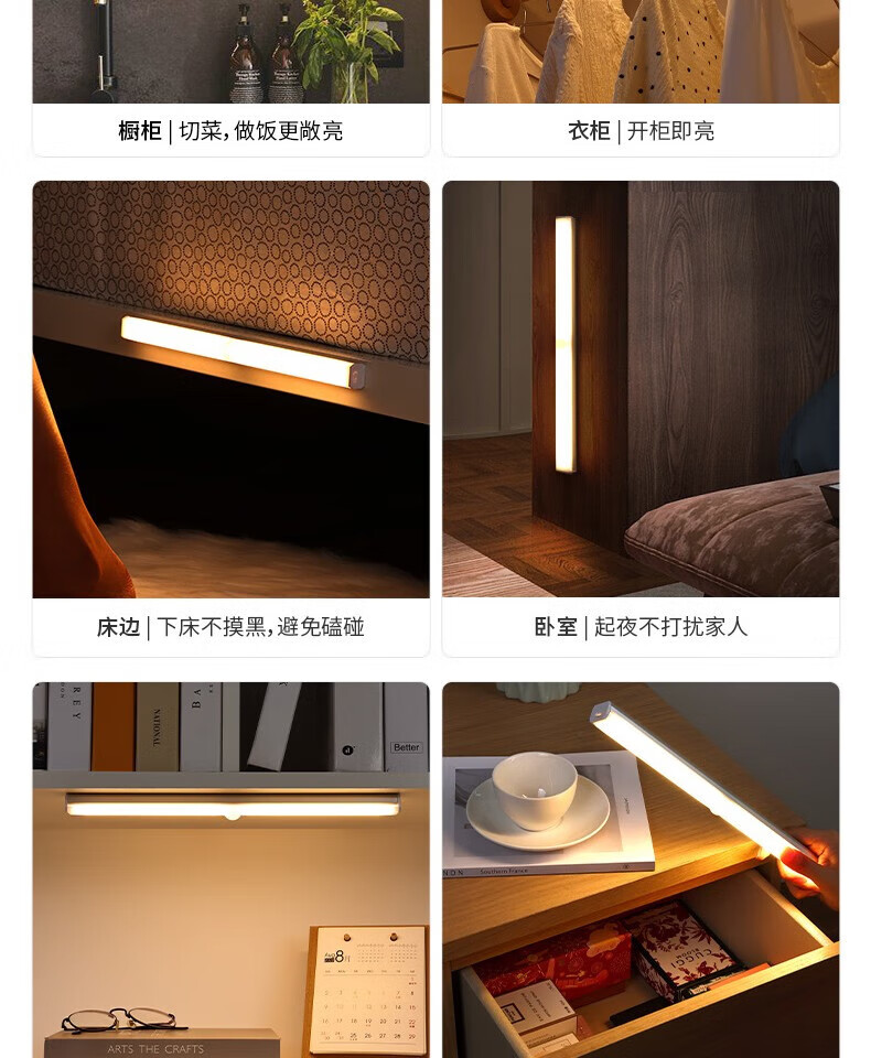 颐电 智能led人体感应灯 AD-0054