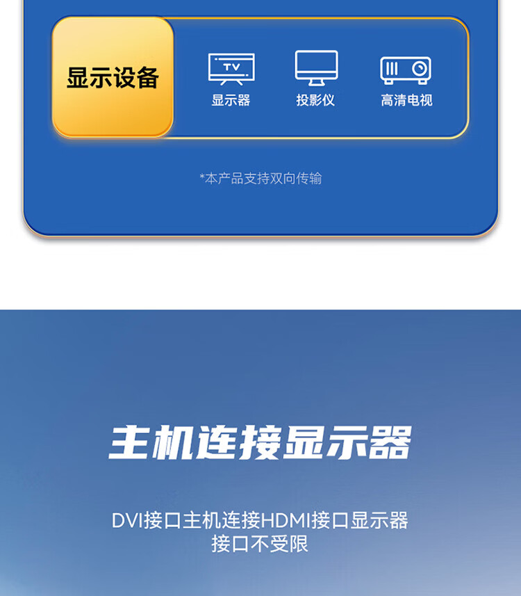 胜为（shengwei）DVI公转HDMI母转接头 DVI24+1/DVI-D转HDMI高清转换线笔记本显卡PS4接显示器DA-301B 3个装