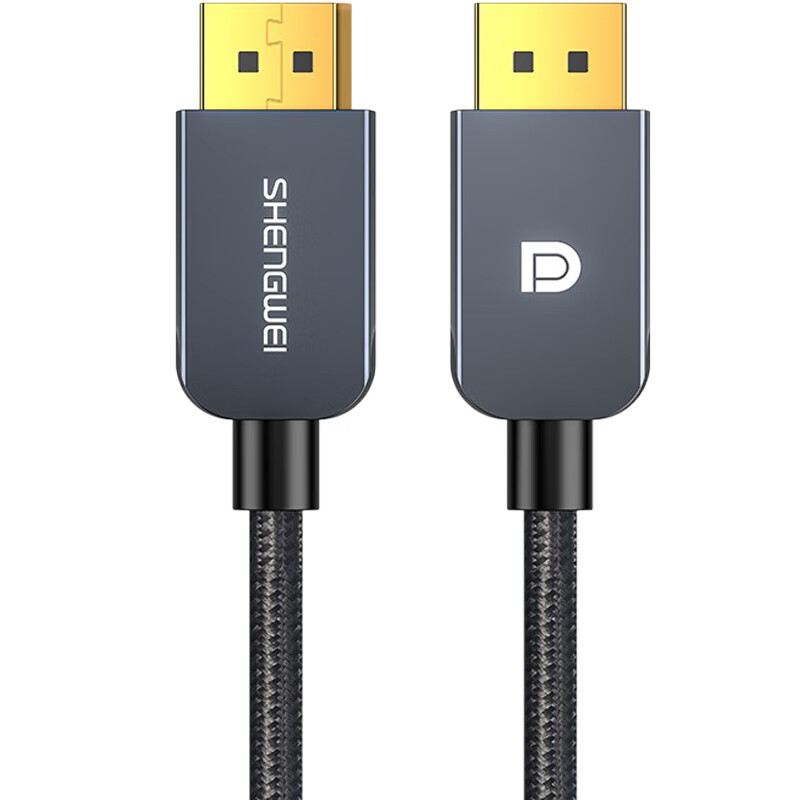 胜为（shengwei）DP线1.2版4K高清视频连接线 DisplayPort公对公电脑显卡笔记本连接显示器视频线1米ADP0010J