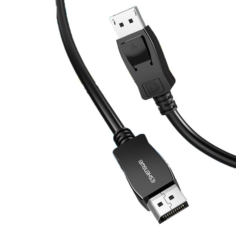 胜为（shengwei）DP高清线 2K*4KDisplayPort公对公1.2版 电脑连接显示器视频线 显卡转换器线1米 DP-2010B