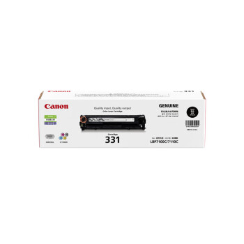 佳能（Canon）CRG331 BK 黑色硒鼓（适用LBP7110Cw/MF8280Cw）