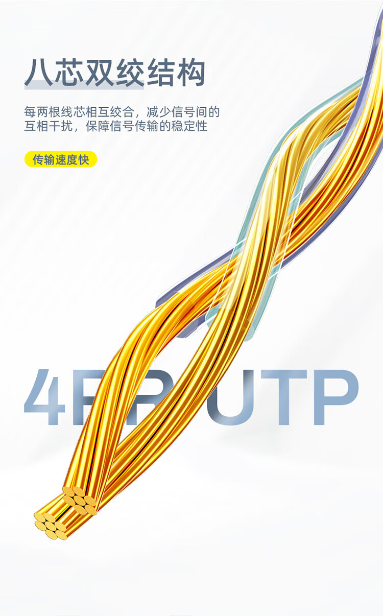 SAMZHE 山泽超六类网线细线CAT6A类无氧铜万兆高速成品连接线宽带网络跳线2米黑色SZH-6020