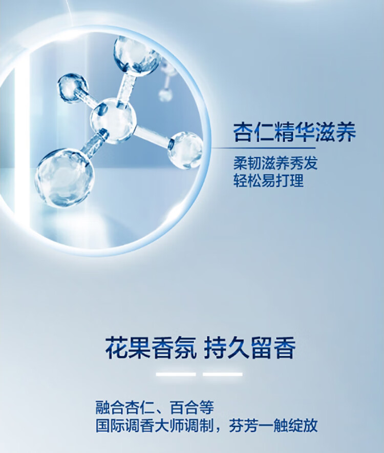 海飞丝洗发水 去屑洗发露 柔润滋养型400ml（新老包装随机发货）