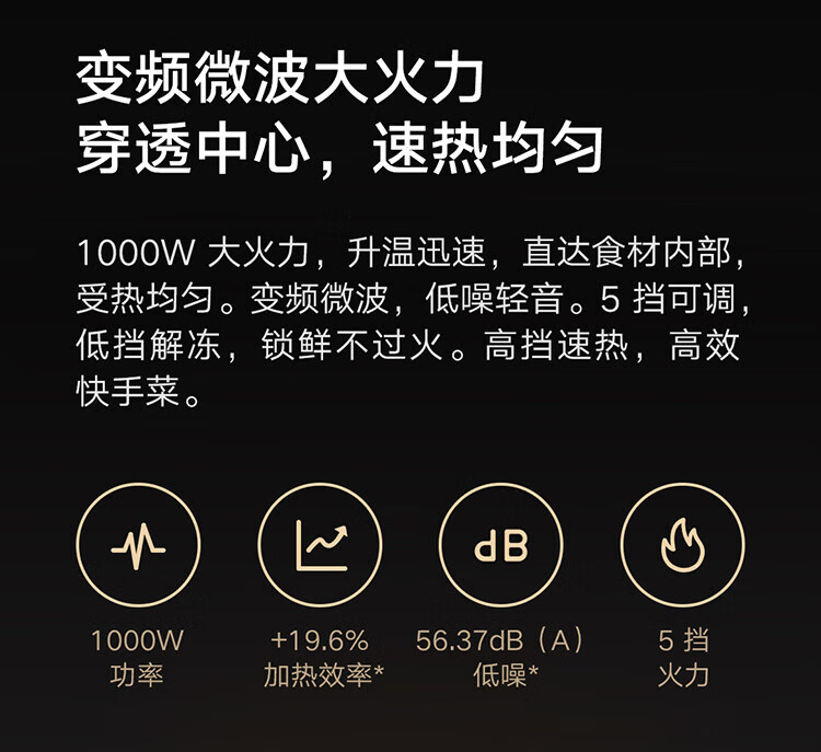 小米智能微蒸烤一体机家用变频水波炉微波炉蒸烤箱空气炸四合一27L大容量