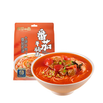 有你一面（YOU NI YI MIAN） 番茄牛腩面*4袋 205g*4袋