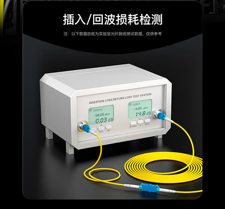 胜为（shengwei）电信级光纤跳线 LC-LC（UPC）单模双芯入户 低烟无卤环保外被 收发器尾纤 3米 FSC-107