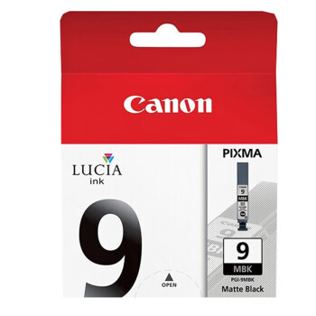 佳能（Canon）PGI-9 MBK哑光黑墨盒（适用iX7000/MX7600/Pro9500MarkII/Pro9500）
