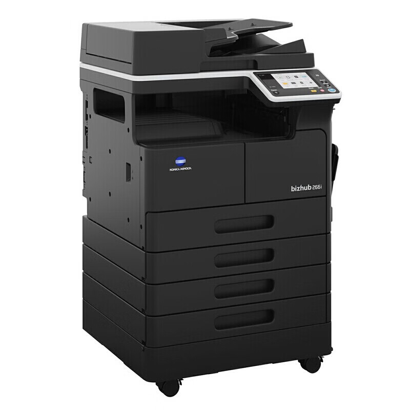 柯尼卡美能达（KONICA MINOLTA）bizhub 266i A3黑白复合机一体机（双面自动输稿+单纸盒）免费安装