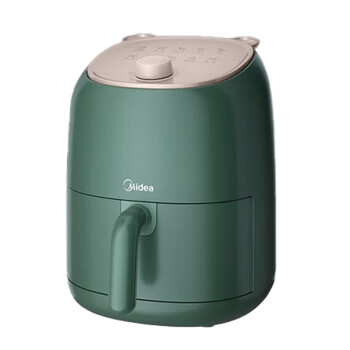 美的（Midea）空气炸锅 2.6L 容量 小巧 家用多功能 烘焙 不粘 低油轻脂 空气烤箱电炸锅KZ26E101
