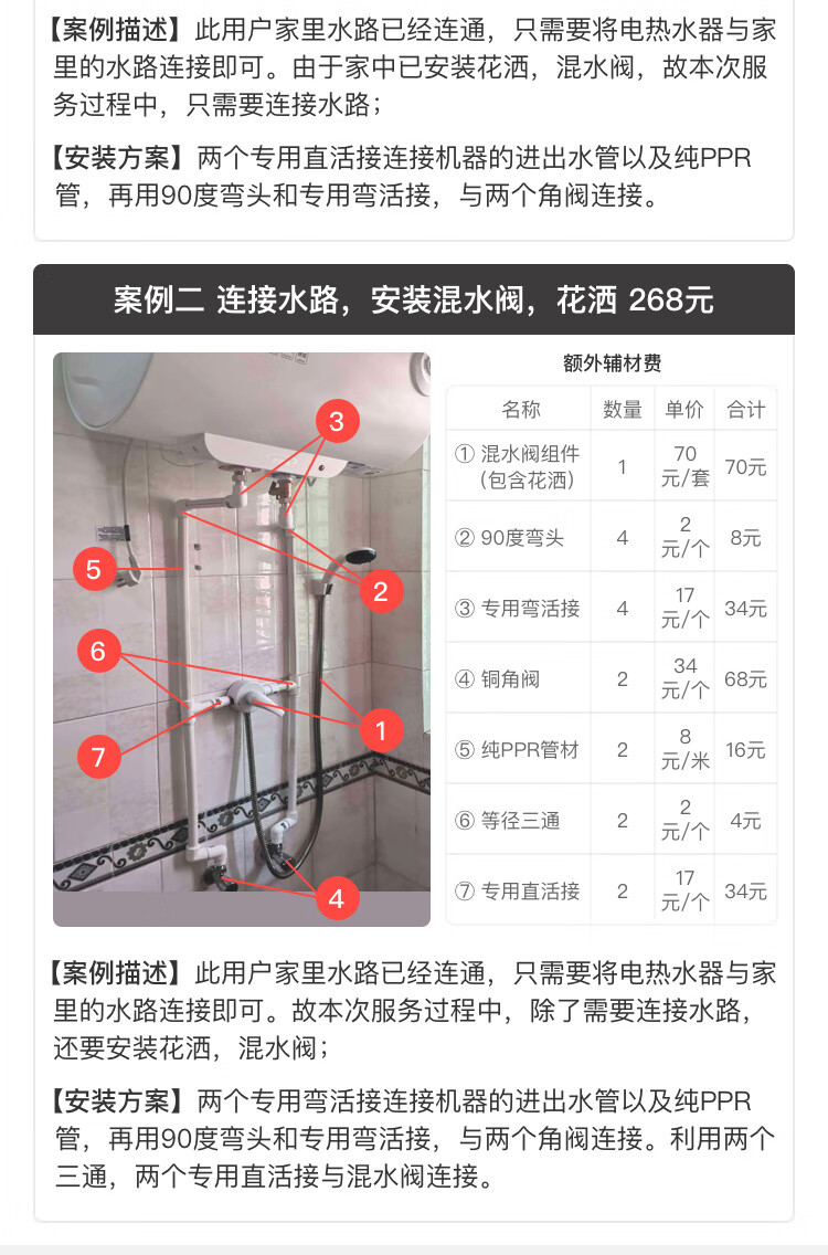 Midea80升2000W速热 线下同款安全防电墙 蓝钻内胆耐用 非零售商品 电热水器F80-A20MD1（HI）