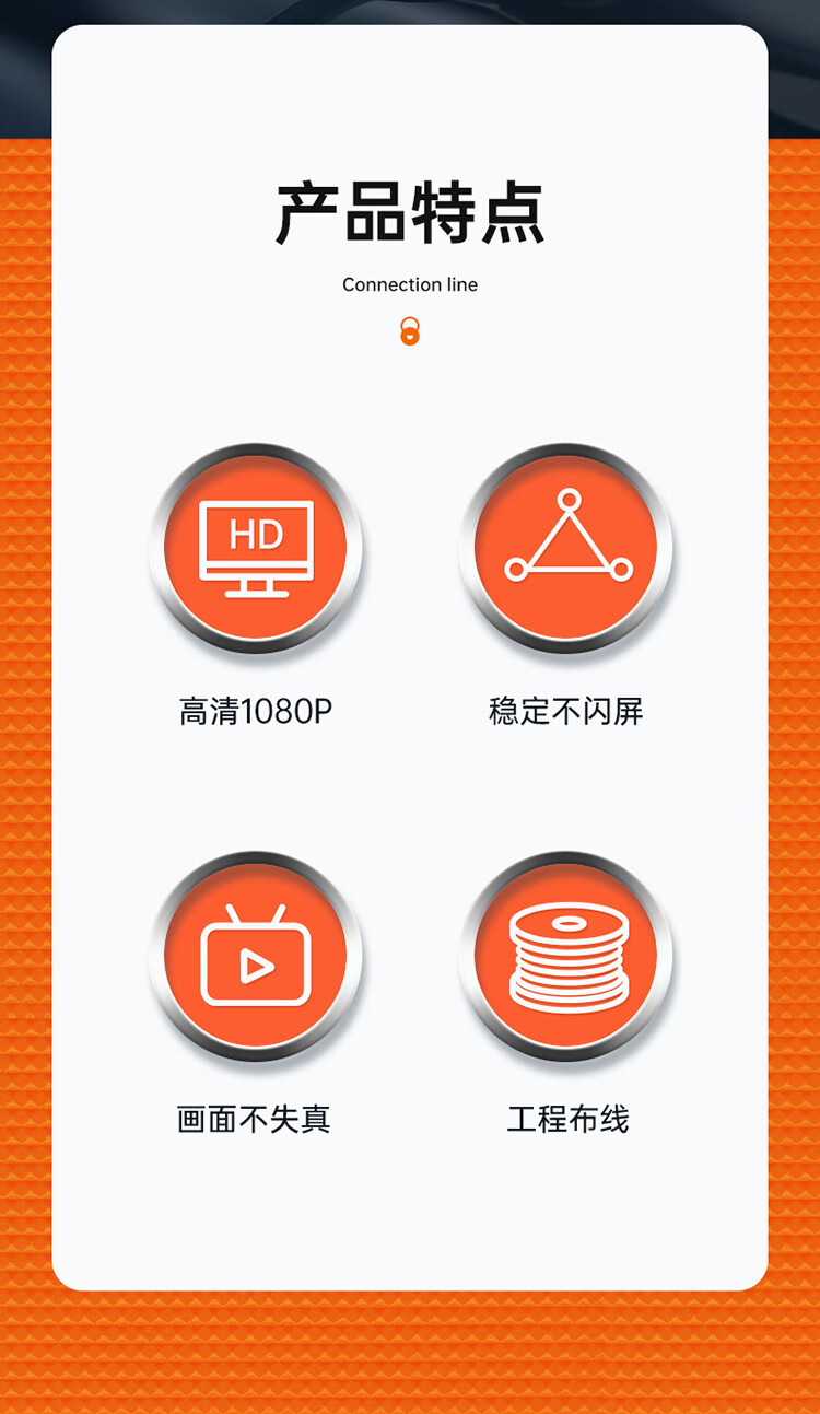 胜为（shengwei）VGA线 高清视频线 1.8米 电脑电视机投影仪显示器连接线3+6芯数据信号线 VC-3018 3个装