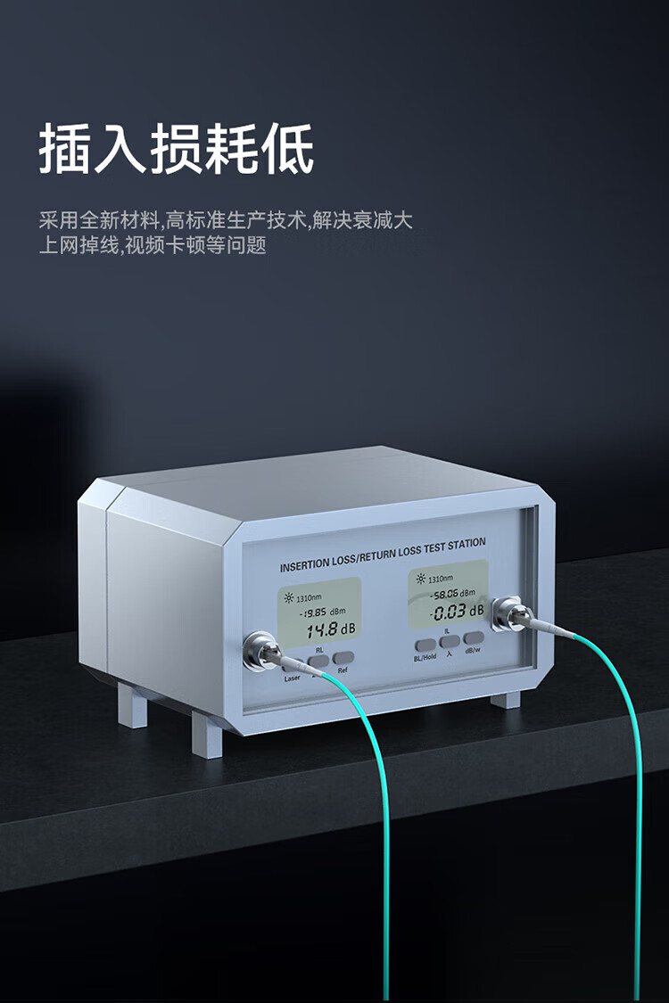 胜为（shengwei）电信级光纤跳线 LC-LC多模双芯10米 OM3-300双芯尾纤 Φ2.0低烟无卤抗弯曲 FOC-1100