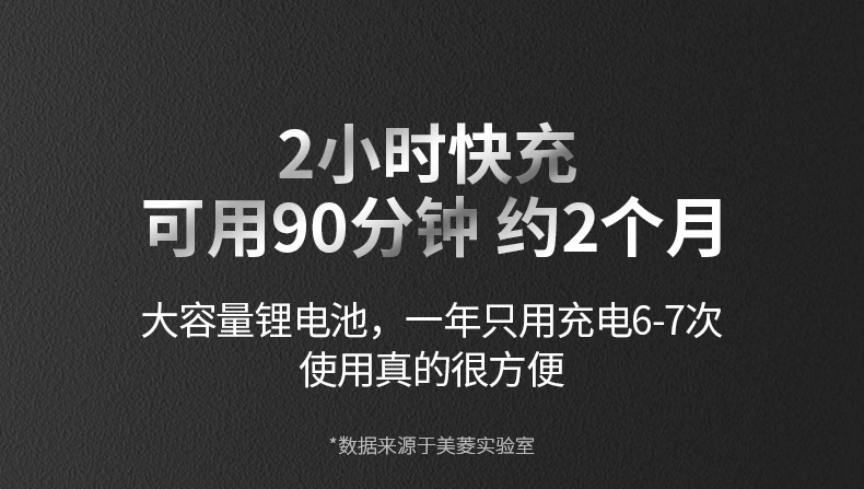 美菱 往复式剃须刀电动刮胡刀多功能三合一带理发器头鼻毛器充电式智能数显 MI-T25