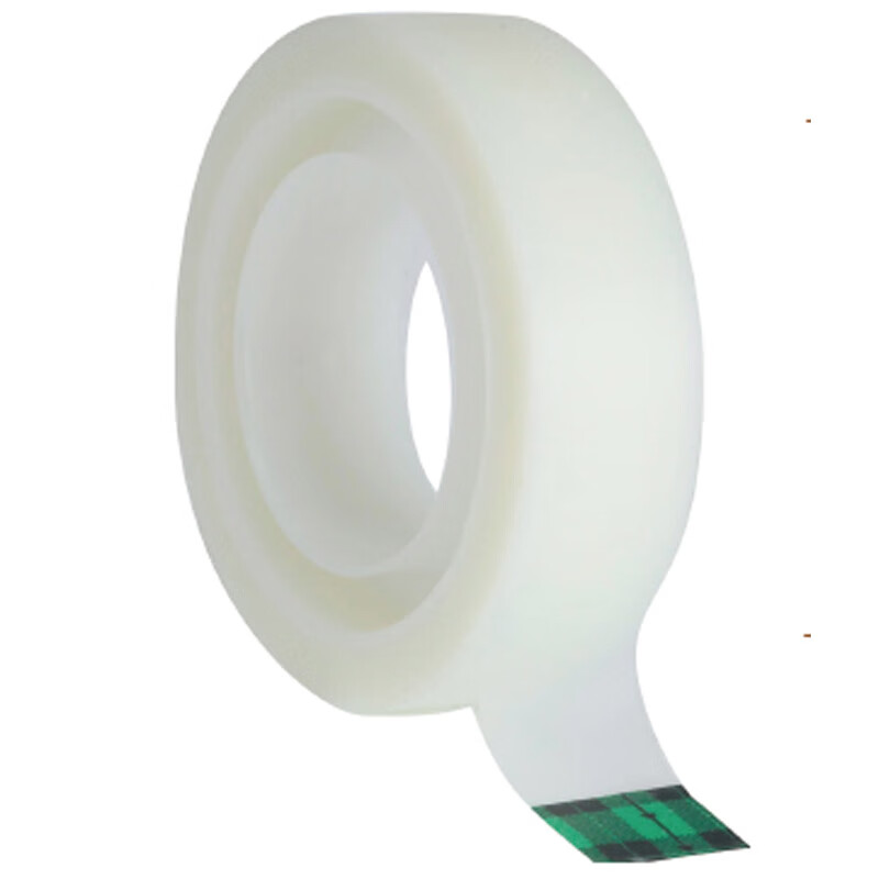3M 思高隐形胶带 磨砂透明神奇错题胶带 无痕隐形 办公用品 19mm*25m 12卷装 810-QC25