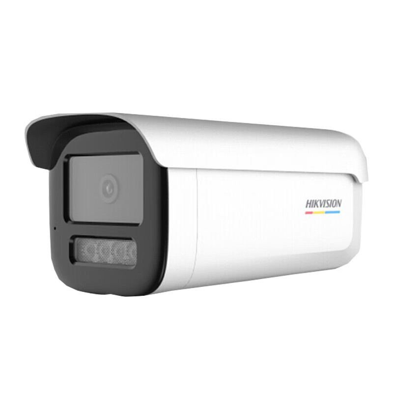 海康威视DS-2CD3T47EWDV3-L监控摄像头 400万2K超清 日夜全彩画面 室内室外 手机远程 网线供电 4mm商用