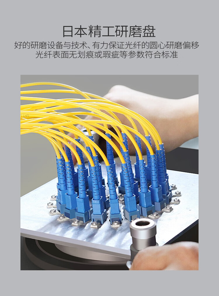 胜为（shengwei）工程电信级万兆光纤跳线 LC-LC网线多模双芯OM4 网络收发器尾纤光纤连接线 15米 FLLO-2150