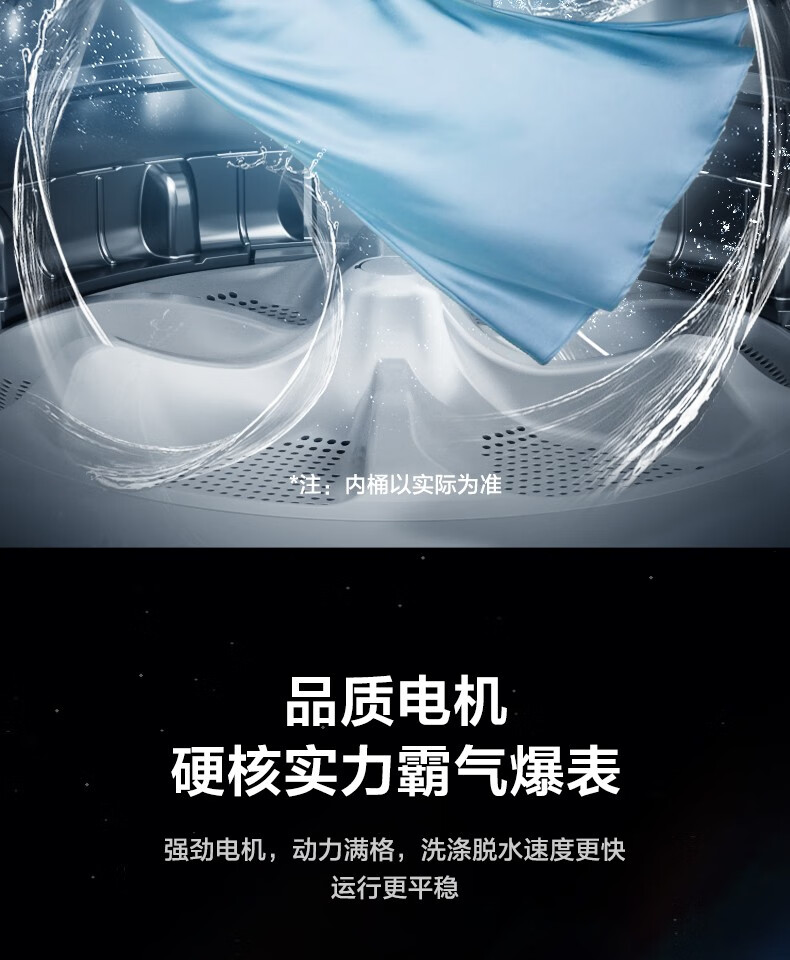 美的（Midea）小洗衣机全自动波轮5.5公斤迷你洗衣机宿舍租房家用专利免清洗快洗脱水甩干预约MB55V35E