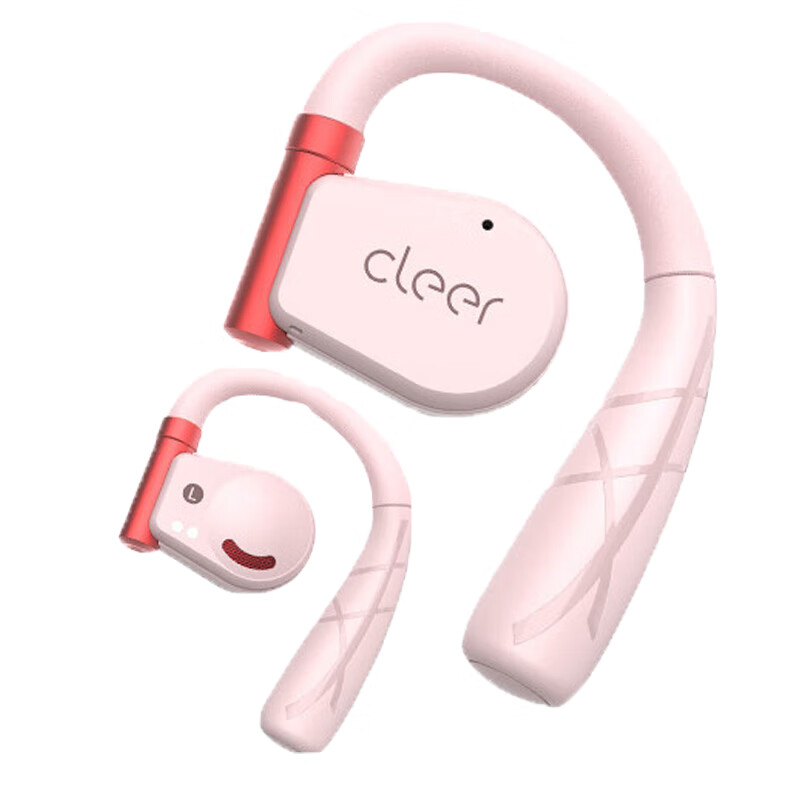 cleer ARC II 不入耳放式智能耳机 无线蓝牙耳机开车挂耳式商务2代 适用苹果安卓 运动版 梦境粉
