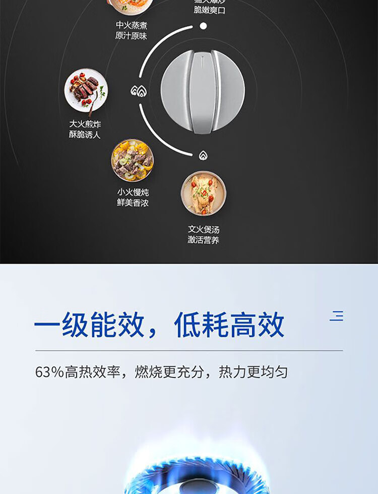 海尔（Haier）家用燃气灶 钢化玻璃黑晶面板 台嵌两用圆灶天然气灶 【4.2KW天然气】JZT-Q235(12T)