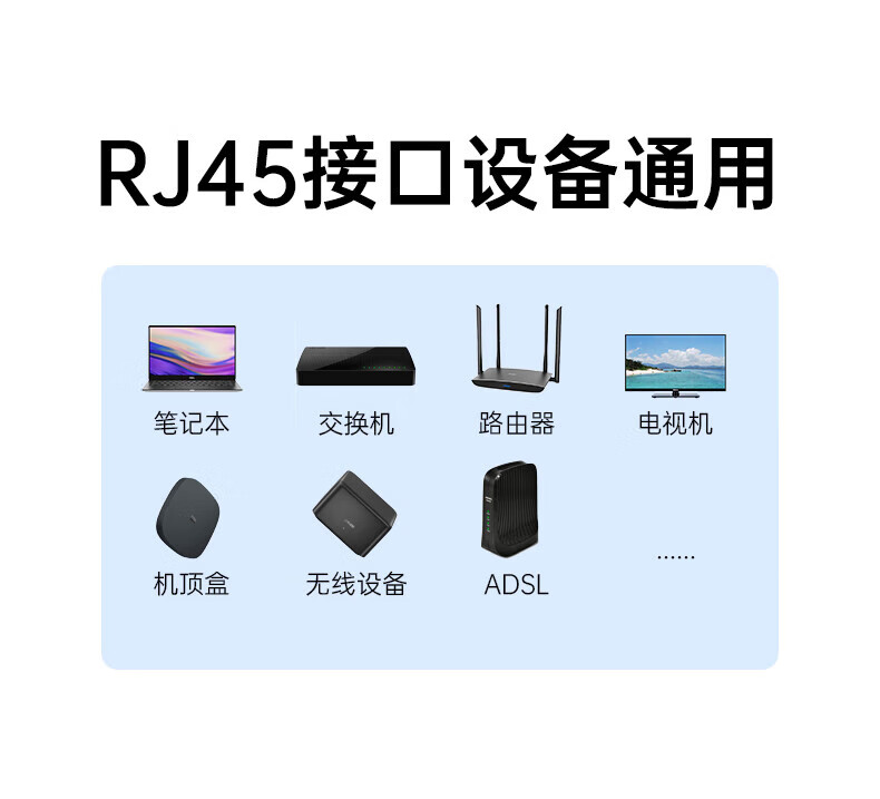 SAMZHE 山泽网线转接头对接头器网络直通头RJ45网口连接器双通头模块网线延长器8P8C5个装黑色105BK