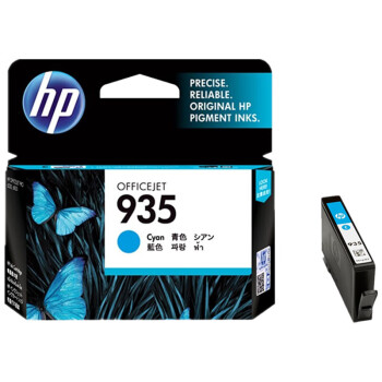 惠普（HP）935 原装蓝色墨盒 适用hp 6230/6830打印机 C2P20AA (约400页)