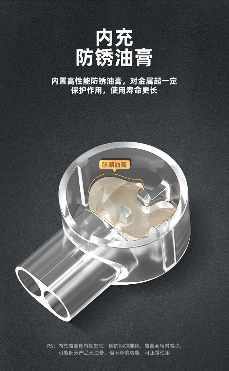 SAMZHE 山泽接线端子优质环保K1工程专用电话线网线接线头连接器快速单刀双线接线器约100个/袋XPT-08
