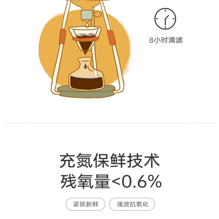 隅田川 榛果风味胶囊状 咖啡浓缩液80g(10g*8颗)