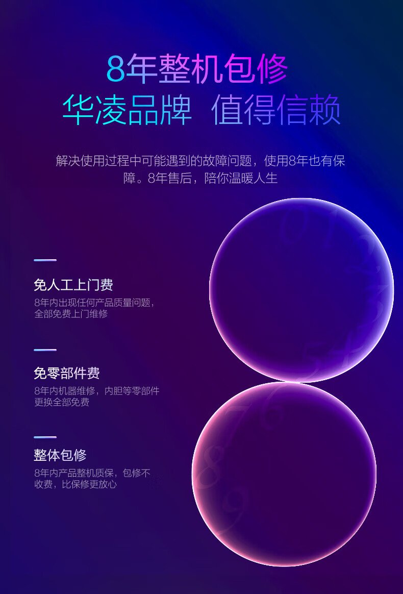 Midea美的电热水器 节能省电小型热水器省电小体积电热水器速热电热水器 F4021-Y1