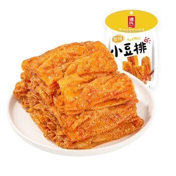 源氏 办公室休闲食品老式大辣片 香辣小豆排30g*20袋