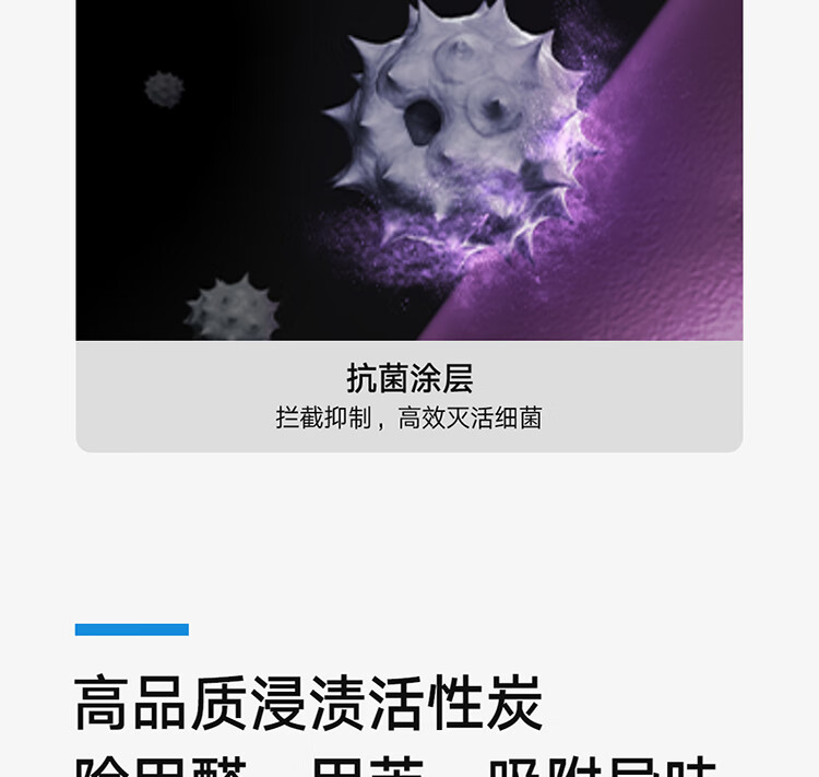 小米米家空气净化器滤芯滤网除甲醛除菌除二手烟异味PM2.5 仅适用空气净化器4 米家空气净化器4 滤芯