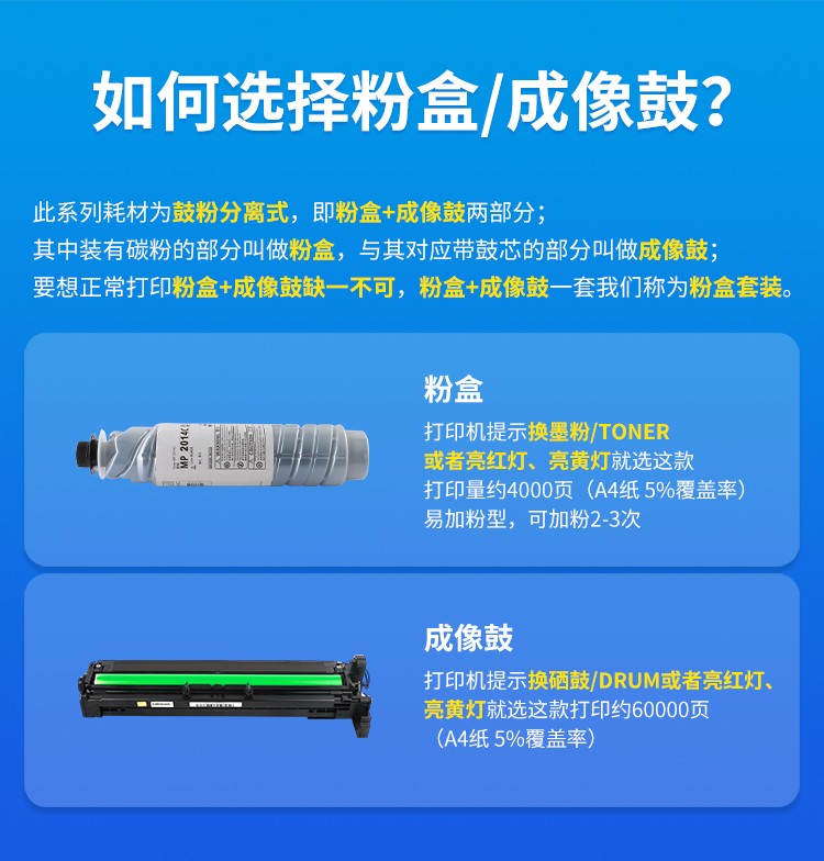 天色（TIANSE）MP2014C粉盒适用理光MP2014墨粉MP2014E/2014D/2014AD碳粉【4000页】标准版