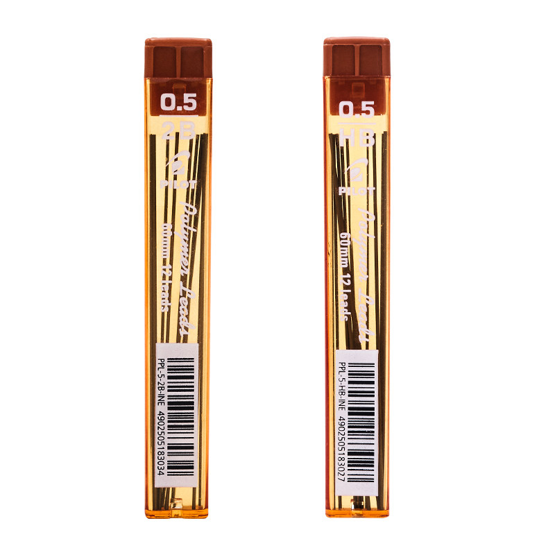 百乐（PILOT）自动铅笔芯活动铅芯2B替芯0.5PL-5ENOG-2B-CHN三支装