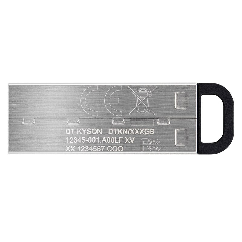 金士顿(Kingston) 128GB DTKN U盘USB3.0 投标 金属优盘 替代SE9系列 (读速高达200MMB/s)