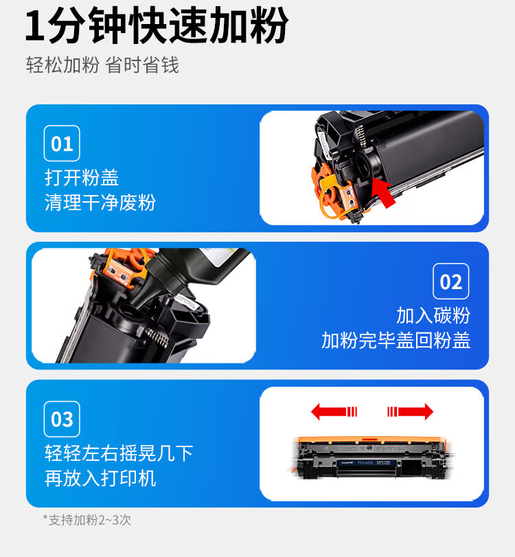 天色（TIANSE）CF244A硒鼓适用于HPM15a/M15w/M28a/M28w墨盒【1500页】标准容量
