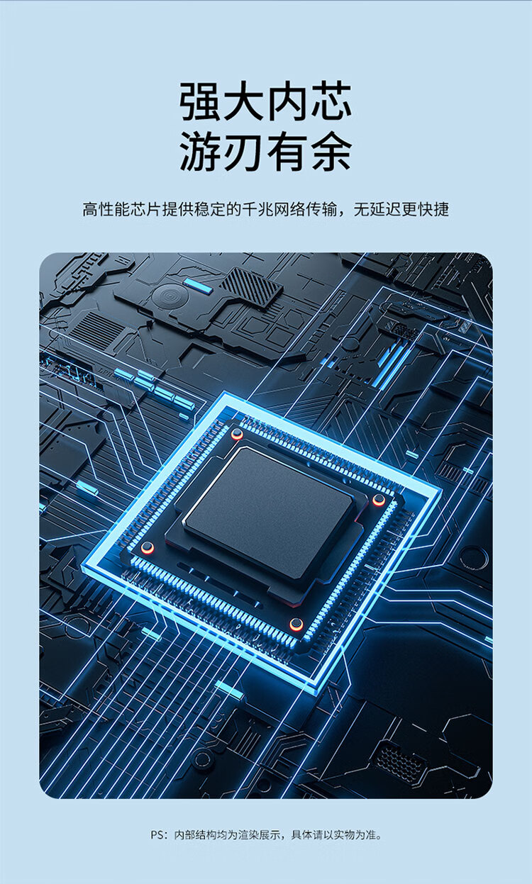 SAMZHE 山泽Type-C千兆有线网卡转RJ45网线接口转接头苹果华为笔记本小米盒子外置网口转接器CR01S