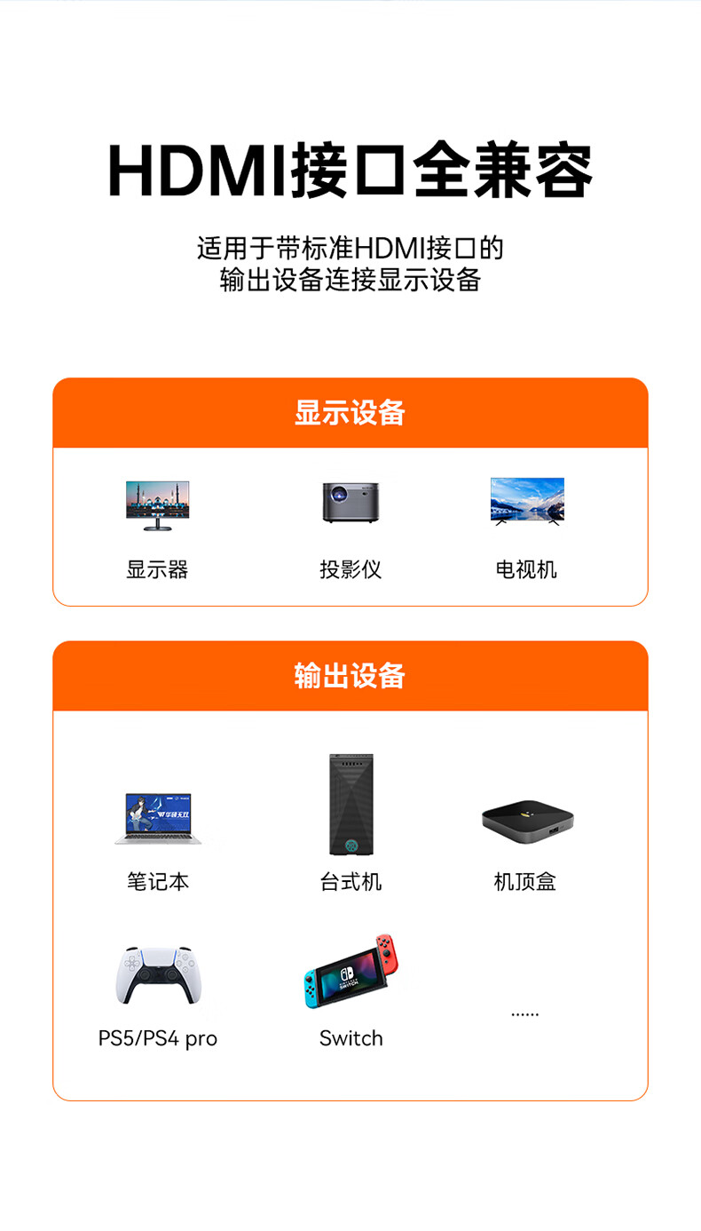 SAMZHE 山泽HDMI公对母90度转换头直角90度HDMI高清转接头接显示器延长直头转弯头ZH-01
