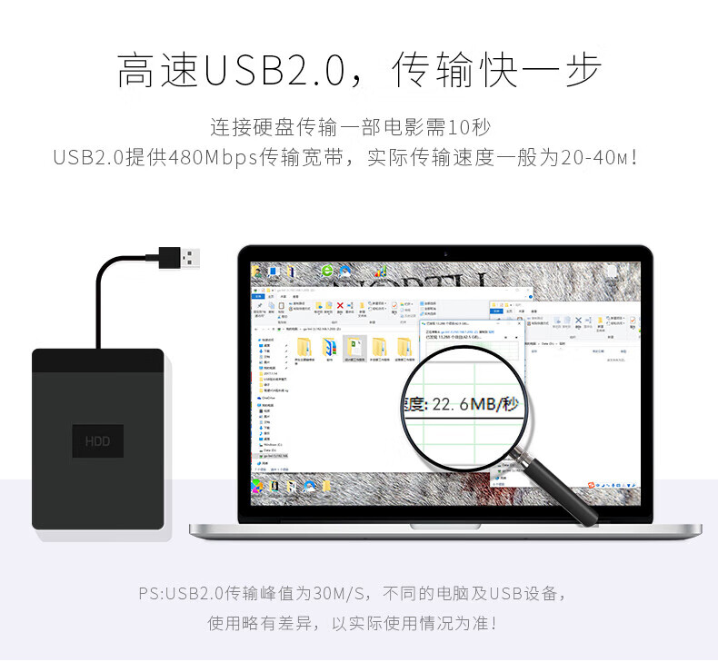 SAMZHE 山泽USB延长线USB2.0公对母鼠标键盘U盘加长数据线01米SD-05B1米SD-10B