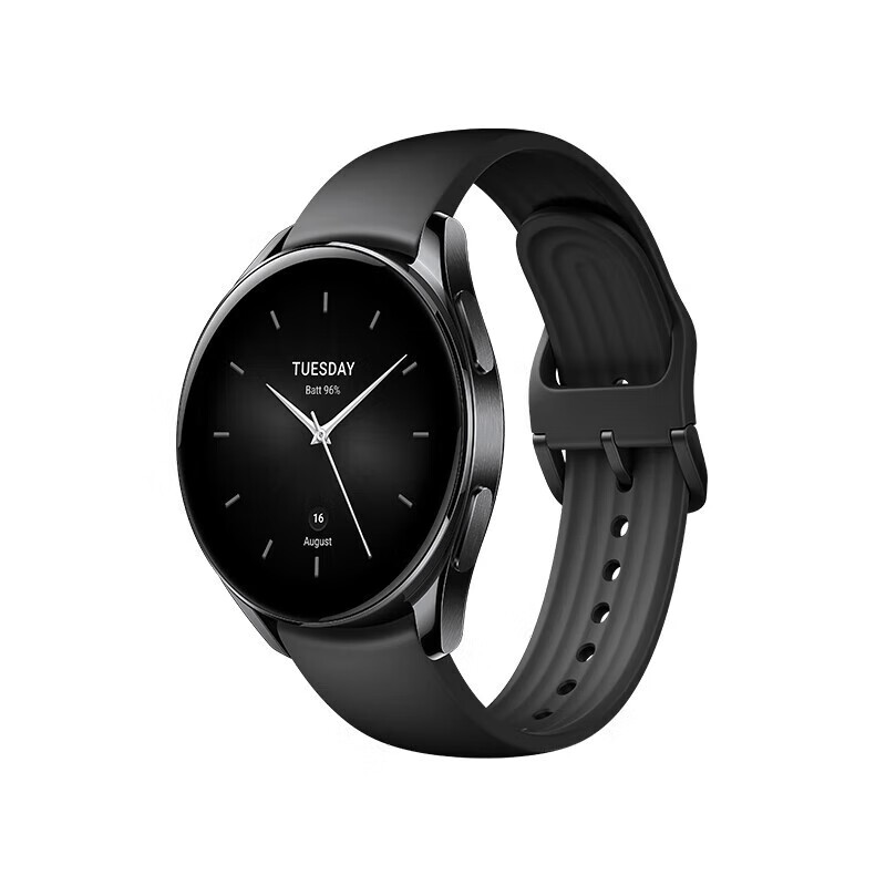 小米Xiaomi Watch S2智能手表运动蓝牙通话体脂长续航血氧睡眠 【46mm】黑色+黑硅胶表带