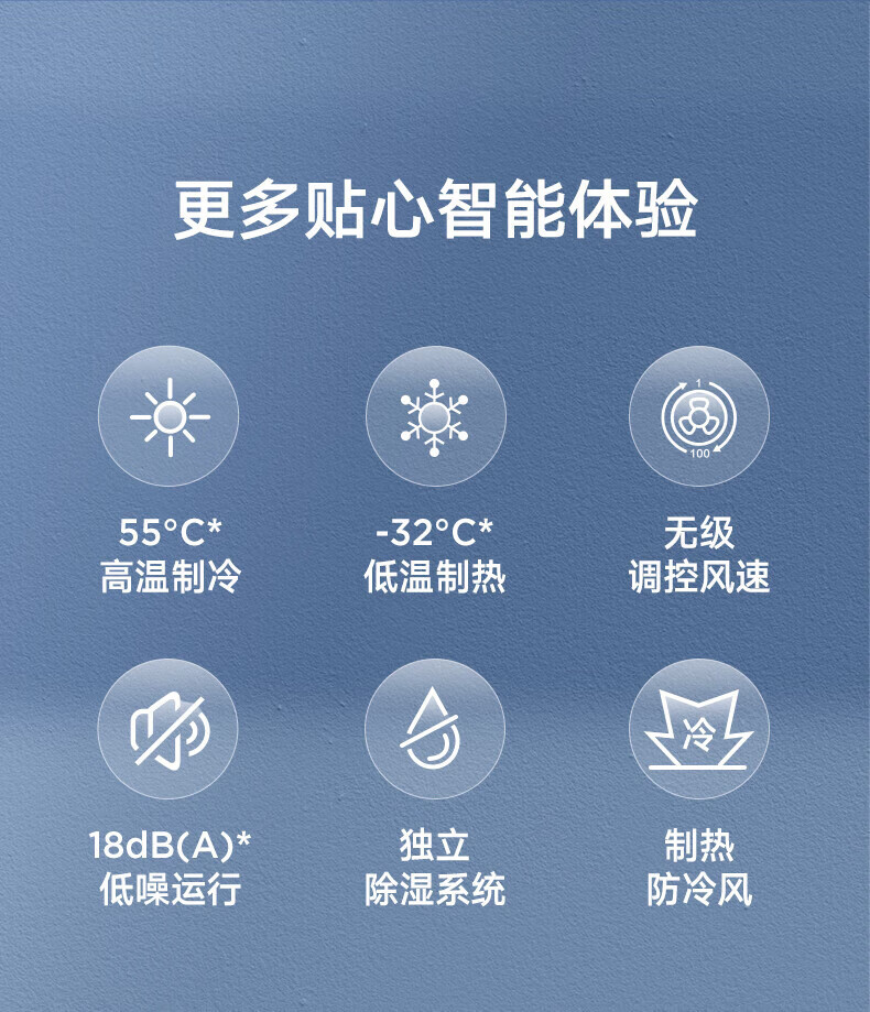 Midea新一级能效 全直流变频冷暖 智能自清洁 节能挂机家用壁挂式 酷金大1匹 KFR-26GW/N8ZHA1
