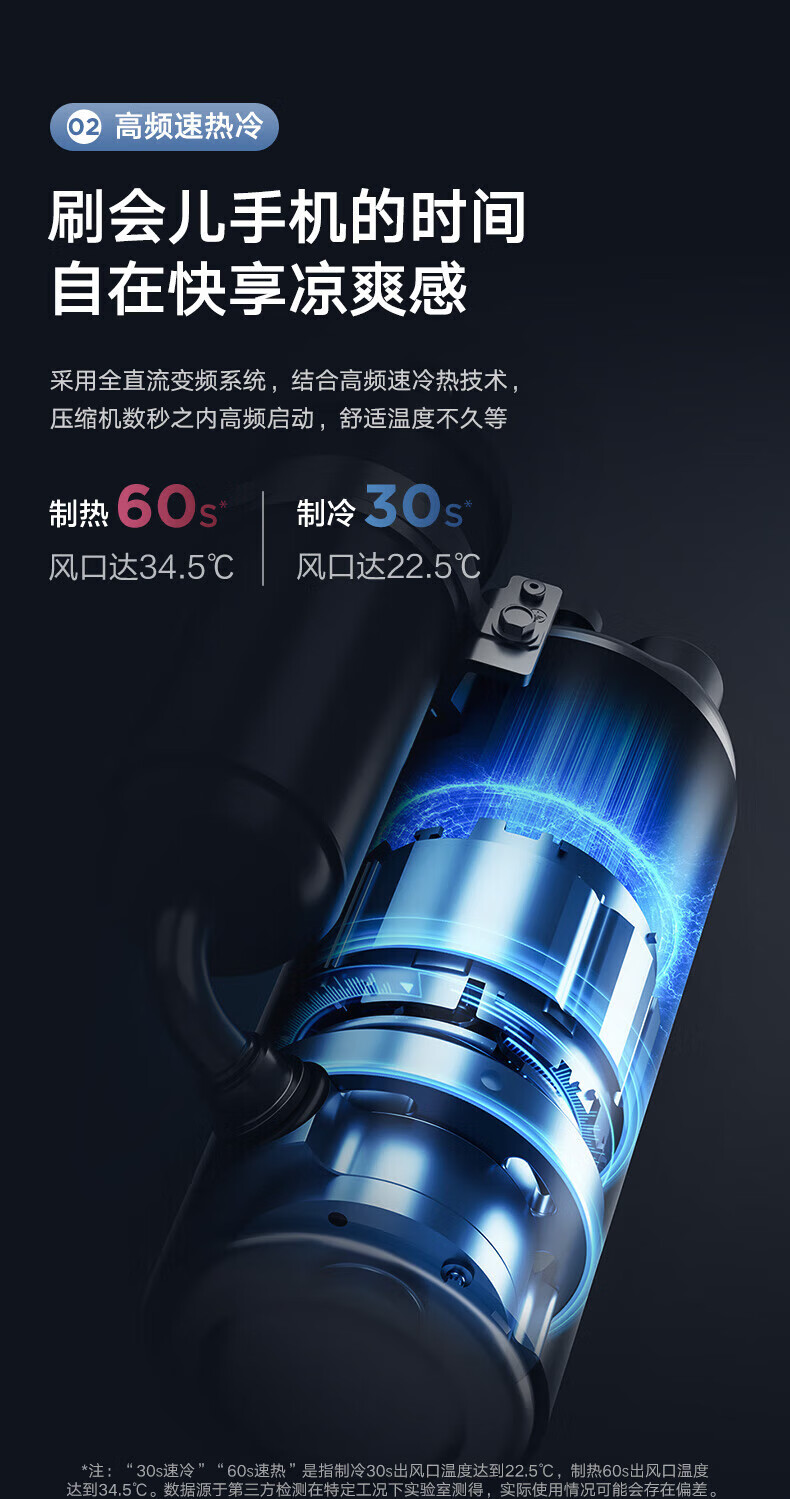 Midea新一级能效 全直流变频冷暖 智能自清洁 节能挂机家用壁挂式 酷金1.5匹 KFR-35GW/N8ZHA1