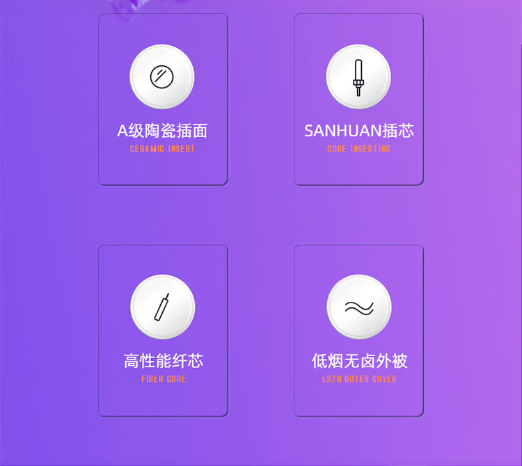 SAMZHE 山泽光纤铠装跳线SC-STOM4多模双芯 50米KG4-SCST50