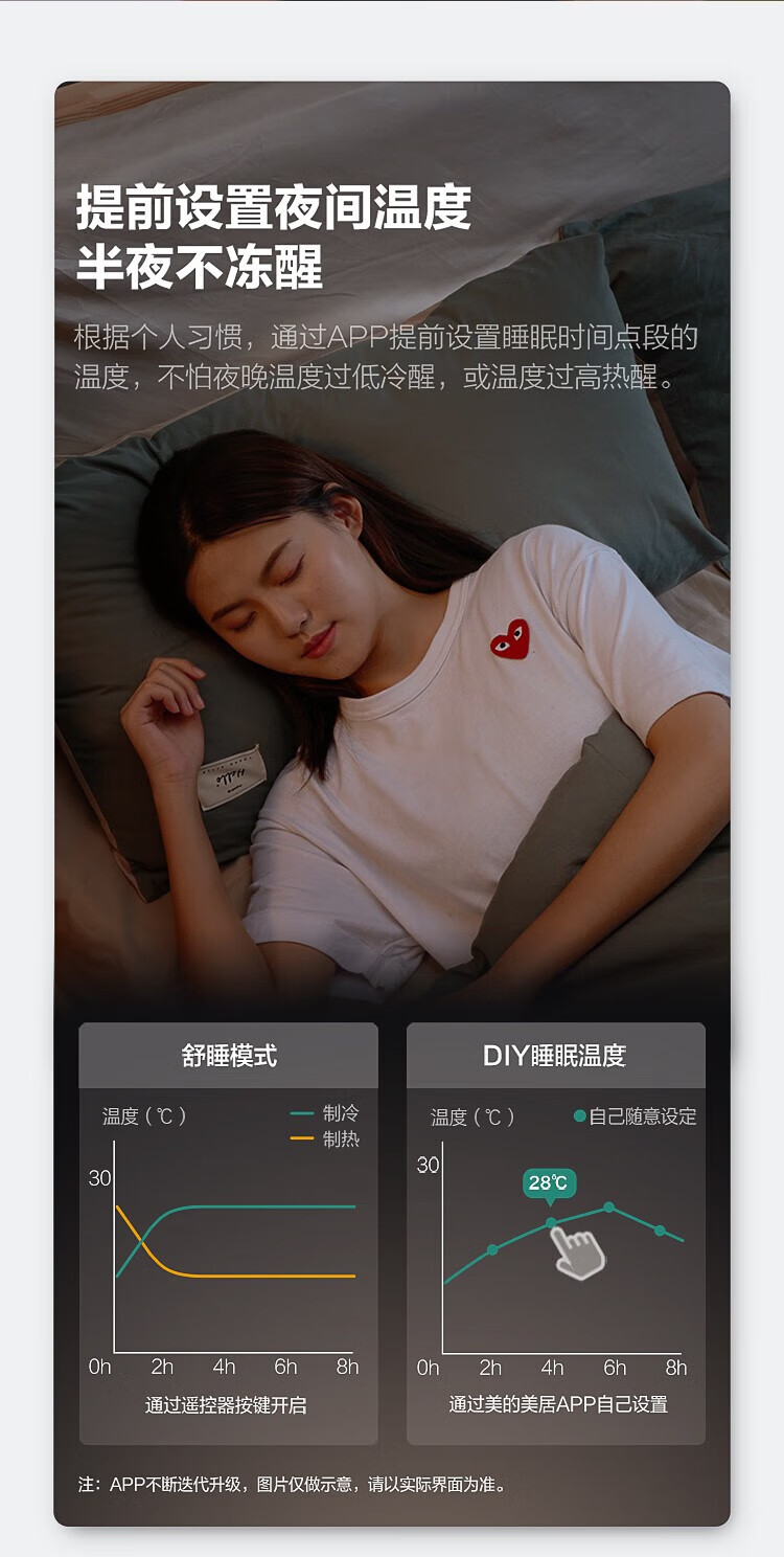 Midea空调大1.5匹挂机 新一级能效变频壁挂式冷暖空调 智能家电 极酷 1.5匹 35GW/N8VHA1