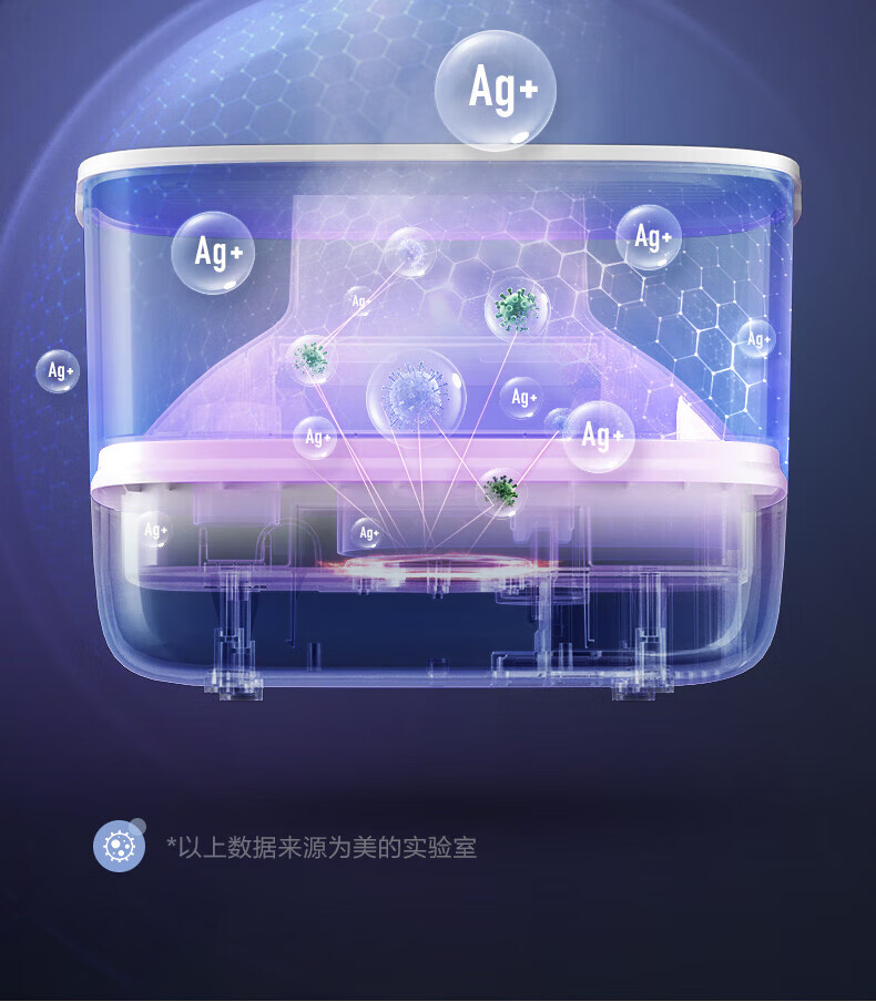 Midea智能生态 空气加湿器卧室家用办公室桌面 大雾量婴儿低噪补水智能WIFI SCK-3S25W