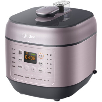 美的（Midea）电压力锅 6L家用双胆多功能全自动智能高压锅4-10人一锅两煮 MY-EYL6041