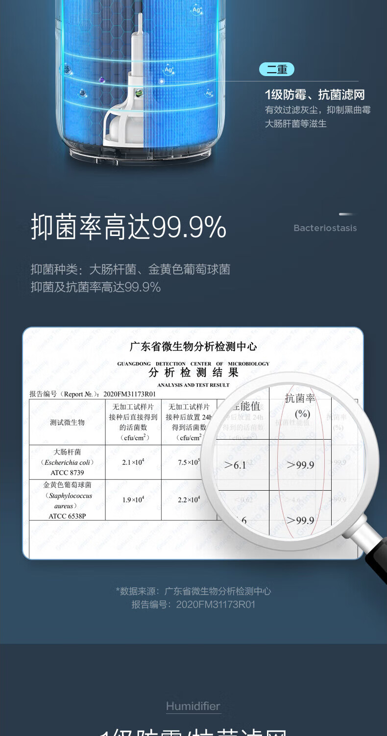 Midea暖阳系列无雾加湿器卧室家用办公室桌面空气加湿防霉杀菌纯净冷蒸发式母婴适用粉色SZ-1E25