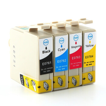 天色（TIANSE）T0762墨盒适用爱普生EPSON ME2 ME200 CX2800 C58喷墨打印机【180页】蓝色